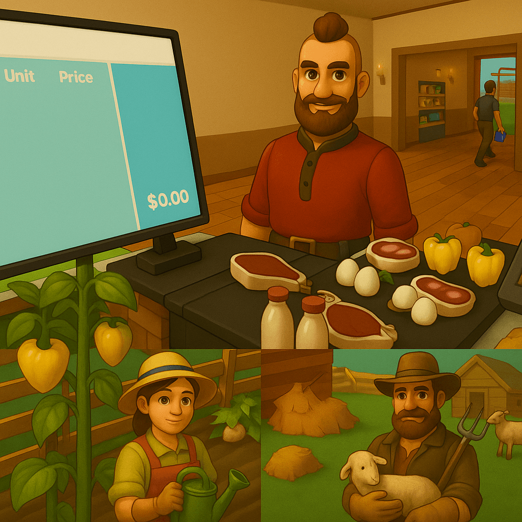 Farmer's Market Simulator
